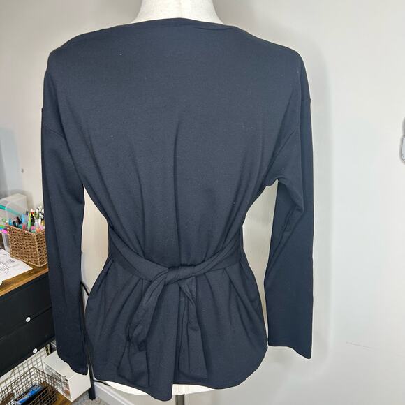 Express Women's Size Small Top Black - Picture 2 of 6